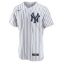 New York Yankees Nike Home Authentic Custom Jersey - White New York Yankees Nike Home Authentic Custom Jersey - White