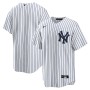 New York Yankees Nike Home Blank Replica Jersey - White New York Yankees Nike Home Blank Replica Jersey - White