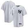 New York Yankees Nike Home Replica Team Jersey - White New York Yankees Nike Home Replica Team Jersey - White