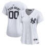 New York Yankees Nike Women's Home Limited Custom Jersey - White New York Yankees Nike Women's Home Limited Custom Jersey - White