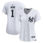 New York Yankees Nike Women's #1 Mom Home Limited Jersey - White New York Yankees Nike Women's #1 Mom Home Limited Jersey - White