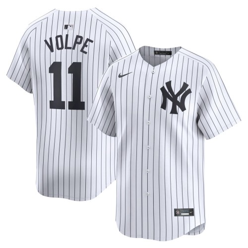 Anthony Volpe New York Yankees Nike Youth Home Limited Player Jersey - White Anthony Volpe New York Yankees Nike Youth Home Limited Player Jersey - White