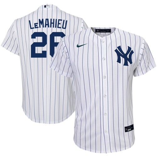 DJ LeMahieu New York Yankees Nike Youth Alternate Replica Player Jersey - White DJ LeMahieu New York Yankees Nike Youth Alternate Replica Player Jersey - White