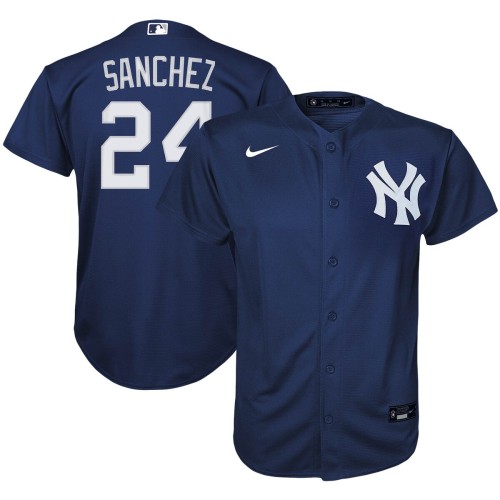 Gary Sanchez New York Yankees Nike Youth Alternate Replica Player Jersey - Navy Gary Sanchez New York Yankees Nike Youth Alternate Replica Player Jersey - Navy
