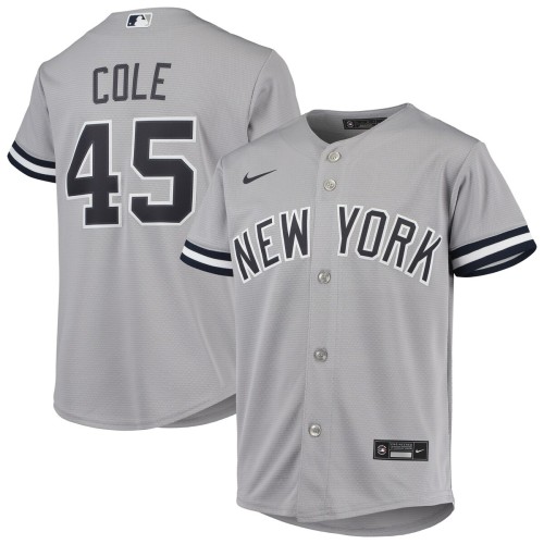 Gerrit Cole New York Yankees Nike Youth Alternate Replica Player Jersey - Gray Gerrit Cole New York Yankees Nike Youth Alternate Replica Player Jersey - Gray