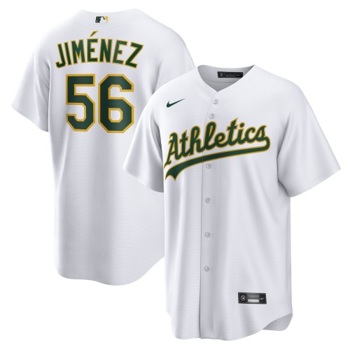 Dany Jiménez Oakland Athletics Nike Home Replica Player Jersey - White Dany Jiménez Oakland Athletics Nike Home Replica Player Jersey - White