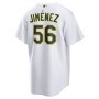 Dany Jiménez Oakland Athletics Nike Home Replica Player Jersey - White Dany Jiménez Oakland Athletics Nike Home Replica Player Jersey - White
