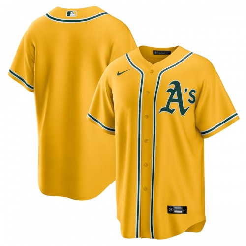 Oakland Athletics Nike Alternate Replica Team Jersey - Gold Oakland Athletics Nike Alternate Replica Team Jersey - Gold