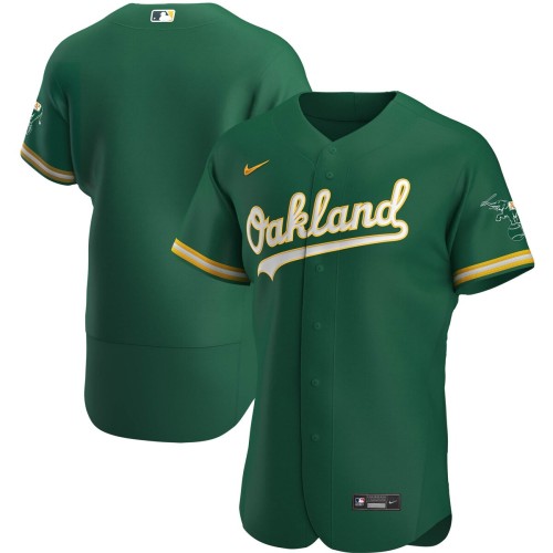 Oakland Athletics Nike Authentic Team Jersey - Kelly Green Oakland Athletics Nike Authentic Team Jersey - Kelly Green