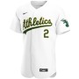 Khris Davis Oakland Athletics Nike Home Authentic Player Jersey - White Khris Davis Oakland Athletics Nike Home Authentic Player Jersey - White