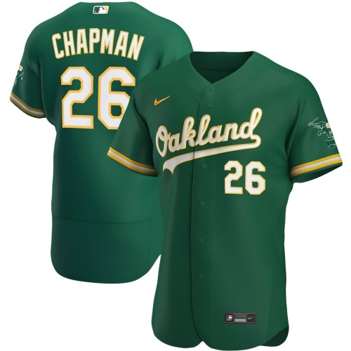 Matt Chapman Oakland Athletics Nike Alternate Authentic Player Jersey - Kelly Green Matt Chapman Oakland Athletics Nike Alternate Authentic Player Jersey - Kelly Green