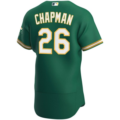 Matt Chapman Oakland Athletics Nike Alternate Authentic Player Jersey - Kelly Green Matt Chapman Oakland Athletics Nike Alternate Authentic Player Jersey - Kelly Green