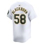 Paul Blackburn Oakland Athletics Nike Home Limited Player Jersey - White