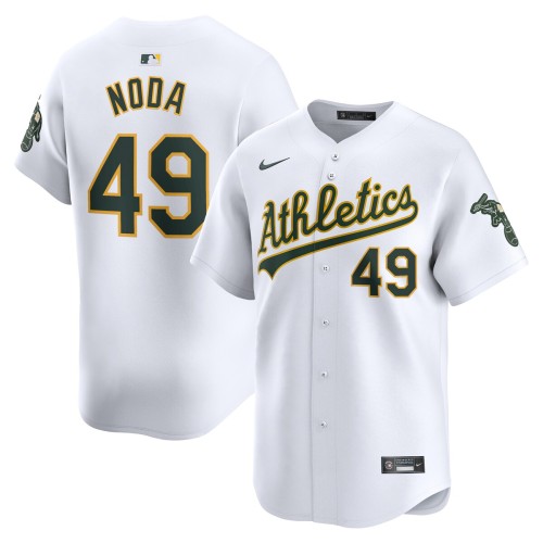 Ryan Noda Oakland Athletics Nike Home Limited Player Jersey - White Ryan Noda Oakland Athletics Nike Home Limited Player Jersey - White
