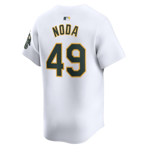 Ryan Noda Oakland Athletics Nike Home Limited Player Jersey - White Ryan Noda Oakland Athletics Nike Home Limited Player Jersey - White