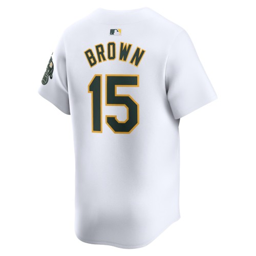 Seth Brown Oakland Athletics Nike Home Limited Player Jersey - White Seth Brown Oakland Athletics Nike Home Limited Player Jersey - White
