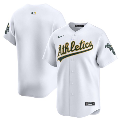 Oakland Athletics Nike Home Limited Jersey - White Oakland Athletics Nike Home Limited Jersey - White