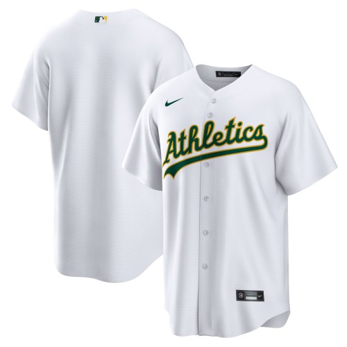 Oakland Athletics Nike Home Replica Team Jersey - White Oakland Athletics Nike Home Replica Team Jersey - White