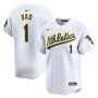 Oakland Athletics Nike #1 Dad Home Limited Jersey - White Oakland Athletics Nike #1 Dad Home Limited Jersey - White