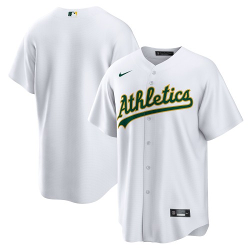 Oakland Athletics Nike Youth Home Blank Replica Jersey - White Oakland Athletics Nike Youth Home Blank Replica Jersey - White