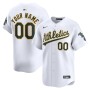 Oakland Athletics Nike Youth Home Limited Custom Jersey - White Oakland Athletics Nike Youth Home Limited Custom Jersey - White