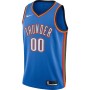 Oklahoma City Thunder Nike Custom Swingman Jersey - Icon Edition - Blue Oklahoma City Thunder Nike Custom Swingman Jersey - Icon Edition - Blue