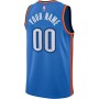 Oklahoma City Thunder Nike Swingman Custom Jersey Blue - Icon Edition Oklahoma City Thunder Nike Swingman Custom Jersey Blue - Icon Edition