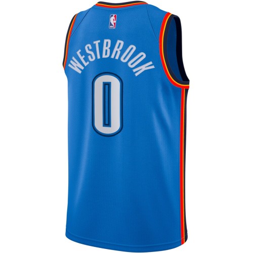 Russell Westbrook Oklahoma City Thunder Nike Swingman Player Jersey - Icon Edition - Blue Russell Westbrook Oklahoma City Thunder Nike Swingman Player Jersey - Icon Edition - Blue