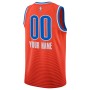Oklahoma City Thunder Jordan Brand Unisex 2022/23 Swingman Custom Jersey - Statement Edition - Orange Oklahoma City Thunder Jordan Brand Unisex 2022/23 Swingman Custom Jersey - Statement Edition - Orange