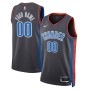 Oklahoma City Thunder Nike Unisex 2022/23 Swingman Custom Jersey - City Edition - Black Oklahoma City Thunder Nike Unisex 2022/23 Swingman Custom Jersey - City Edition - Black