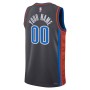 Oklahoma City Thunder Nike Unisex 2022/23 Swingman Custom Jersey - City Edition - Black Oklahoma City Thunder Nike Unisex 2022/23 Swingman Custom Jersey - City Edition - Black
