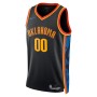 Oklahoma City Thunder Nike Unisex 2024/25 Custom Swingman Jersey - City Edition - Black Oklahoma City Thunder Nike Unisex 2024/25 Custom Swingman Jersey - City Edition - Black