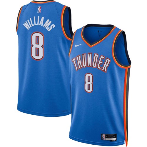 Jalen Williams Oklahoma City Thunder Nike Unisex 2022/23 Swingman Jersey - Icon Edition - Blue Jalen Williams Oklahoma City Thunder Nike Unisex 2022/23 Swingman Jersey - Icon Edition - Blue