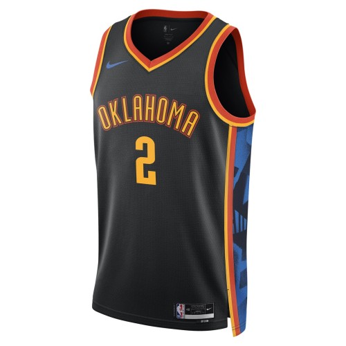 Shai Gilgeous-Alexander Oklahoma City Thunder Nike Unisex 2024/25 Swingman Player Jersey - City Edition - Black Shai Gilgeous-Alexander Oklahoma City Thunder Nike Unisex 2024/25 Swingman Player Jersey - City Edition - Black