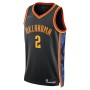Shai Gilgeous-Alexander Oklahoma City Thunder Nike Unisex 2024/25 Swingman Player Jersey - City Edition - Black Shai Gilgeous-Alexander Oklahoma City Thunder Nike Unisex 2024/25 Swingman Player Jersey - City Edition - Black
