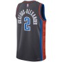 Shai Gilgeous-Alexander Oklahoma City Thunder Nike Unisex 2022/23 Swingman Jersey - City Edition - Gray Shai Gilgeous-Alexander Oklahoma City Thunder Nike Unisex 2022/23 Swingman Jersey - City Edition - Gray