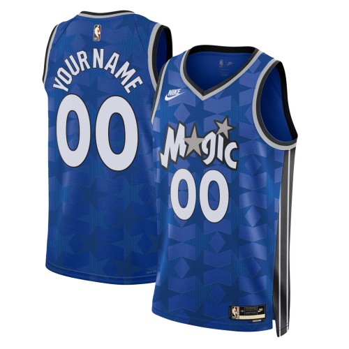 Orlando Magic Nike Unisex 2023/24 Swingman Custom Jersey – Classic Edition - Blue Orlando Magic Nike Unisex 2023/24 Swingman Custom Jersey – Classic Edition - Blue