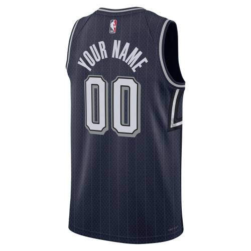 Orlando Magic Nike Unisex 2023/24 Custom Swingman Jersey - Navy - City Edition Orlando Magic Nike Unisex 2023/24 Custom Swingman Jersey - Navy - City Edition