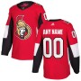 Ottawa Senators adidas Authentic Custom Jersey - Red Ottawa Senators adidas Authentic Custom Jersey - Red