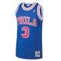 Allen Iverson Philadelphia 76ers Throwback 1996-97 Hardwood Classics Swingman Jersey - Royal