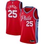 Ben Simmons Philadelphia 76ers Jordan Brand 2020/21 Swingman Jersey - Statement Edition - Red Ben Simmons Philadelphia 76ers Jordan Brand 2020/21 Swingman Jersey - Statement Edition - Red