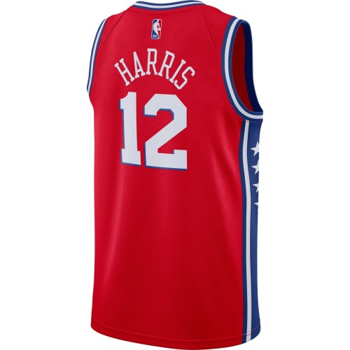 Tobias Harris Philadelphia 76ers Jordan Brand 2020/21 Swingman Jersey - Statement Edition - Red Tobias Harris Philadelphia 76ers Jordan Brand 2020/21 Swingman Jersey - Statement Edition - Red