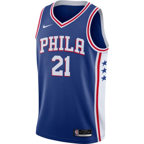 Joel Embiid Philadelphia 76ers Nike 2020/21 Swingman Jersey - Royal - Icon Edition Joel Embiid Philadelphia 76ers Nike 2020/21 Swingman Jersey - Royal - Icon Edition
