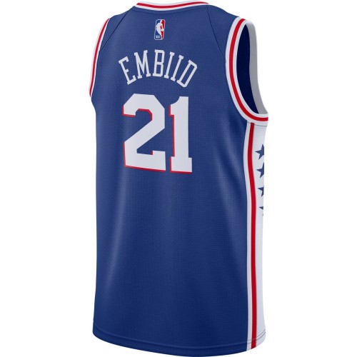 Joel Embiid Philadelphia 76ers Nike 2020/21 Swingman Jersey - Royal - Icon Edition Joel Embiid Philadelphia 76ers Nike 2020/21 Swingman Jersey - Royal - Icon Edition