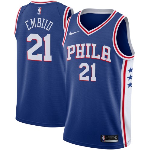 Joel Embiid Philadelphia 76ers Nike Swingman Jersey Royal - Icon Edition Joel Embiid Philadelphia 76ers Nike Swingman Jersey Royal - Icon Edition