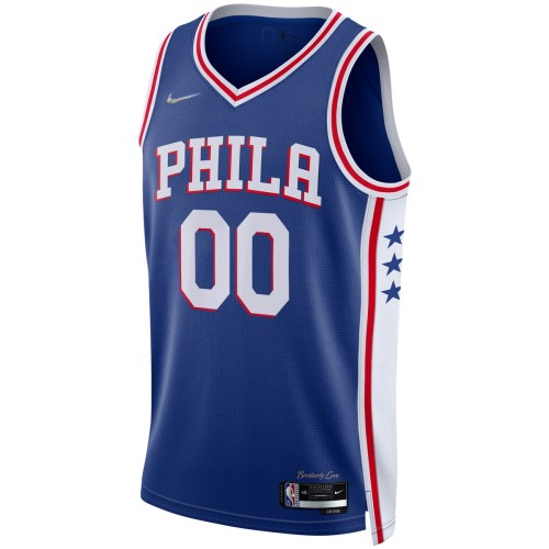 Philadelphia 76ers Nike 2021/22 Diamond Swingman Custom Jersey - Icon Edition - Royal Philadelphia 76ers Nike 2021/22 Diamond Swingman Custom Jersey - Icon Edition - Royal