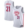 Joel Embiid Philadelphia 76ers Nike Unisex 2022/23 Swingman Jersey - City Edition - White Joel Embiid Philadelphia 76ers Nike Unisex 2022/23 Swingman Jersey - City Edition - White