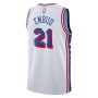 Joel Embiid Philadelphia 76ers Nike Unisex Swingman Jersey - Association Edition - White Joel Embiid Philadelphia 76ers Nike Unisex Swingman Jersey - Association Edition - White