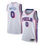 Tyrese Maxey Philadelphia 76ers Nike Unisex Swingman Jersey - Association Edition - White Tyrese Maxey Philadelphia 76ers Nike Unisex Swingman Jersey - Association Edition - White