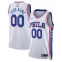 Philadelphia 76ers Nike Unisex 2022/23 Swingman Custom Jersey White - Association Edition Philadelphia 76ers Nike Unisex 2022/23 Swingman Custom Jersey White - Association Edition